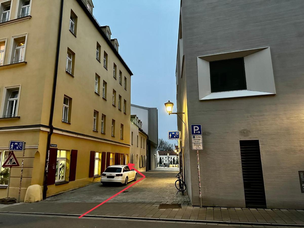 Liboria: Stylische Altstadtwohnung Regensburg Eksteriør billede