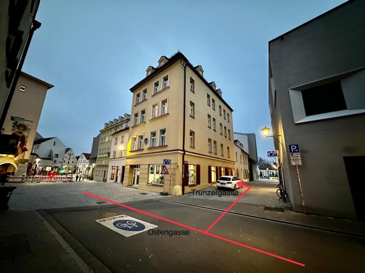 Liboria: Stylische Altstadtwohnung Regensburg Eksteriør billede